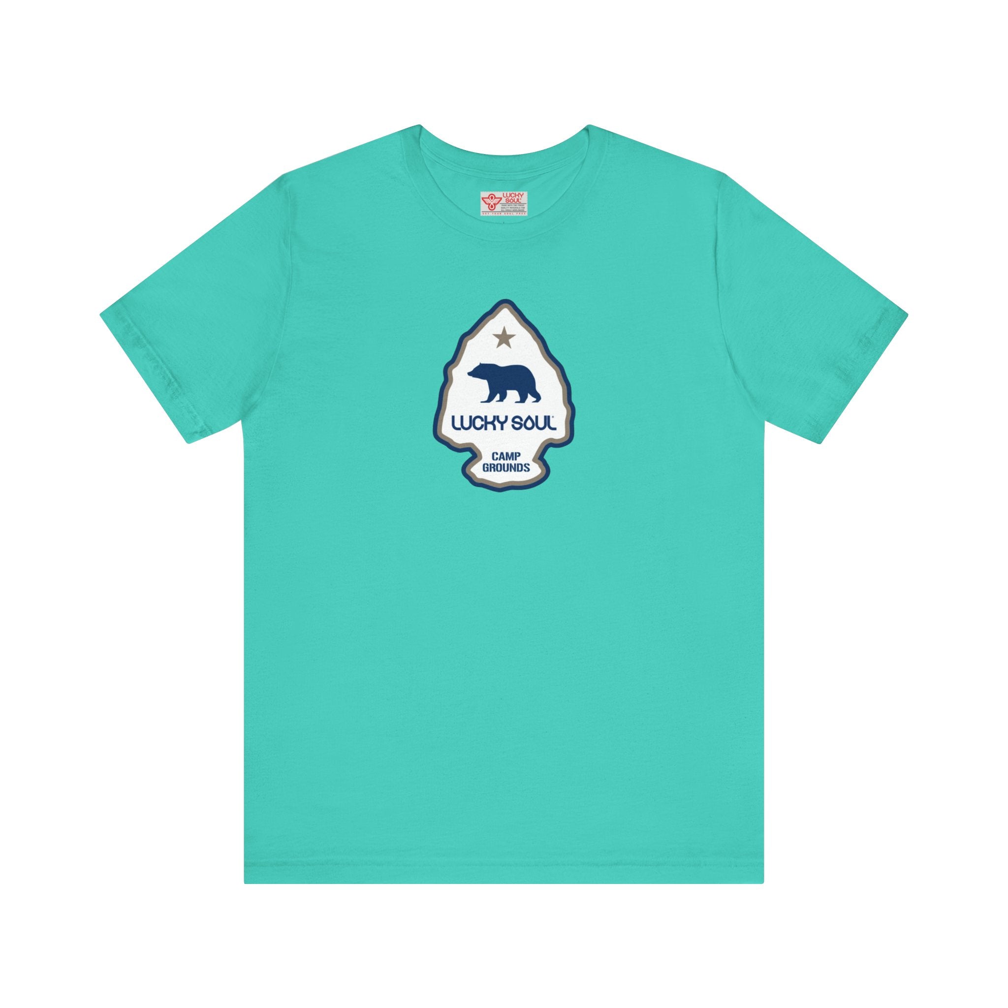 Camp Grounds, Vibrant Unisex Tee, Graphic T-Shirt, Gift for the Campers, Everyday Wear, Outdoor Enthusiast Shirt