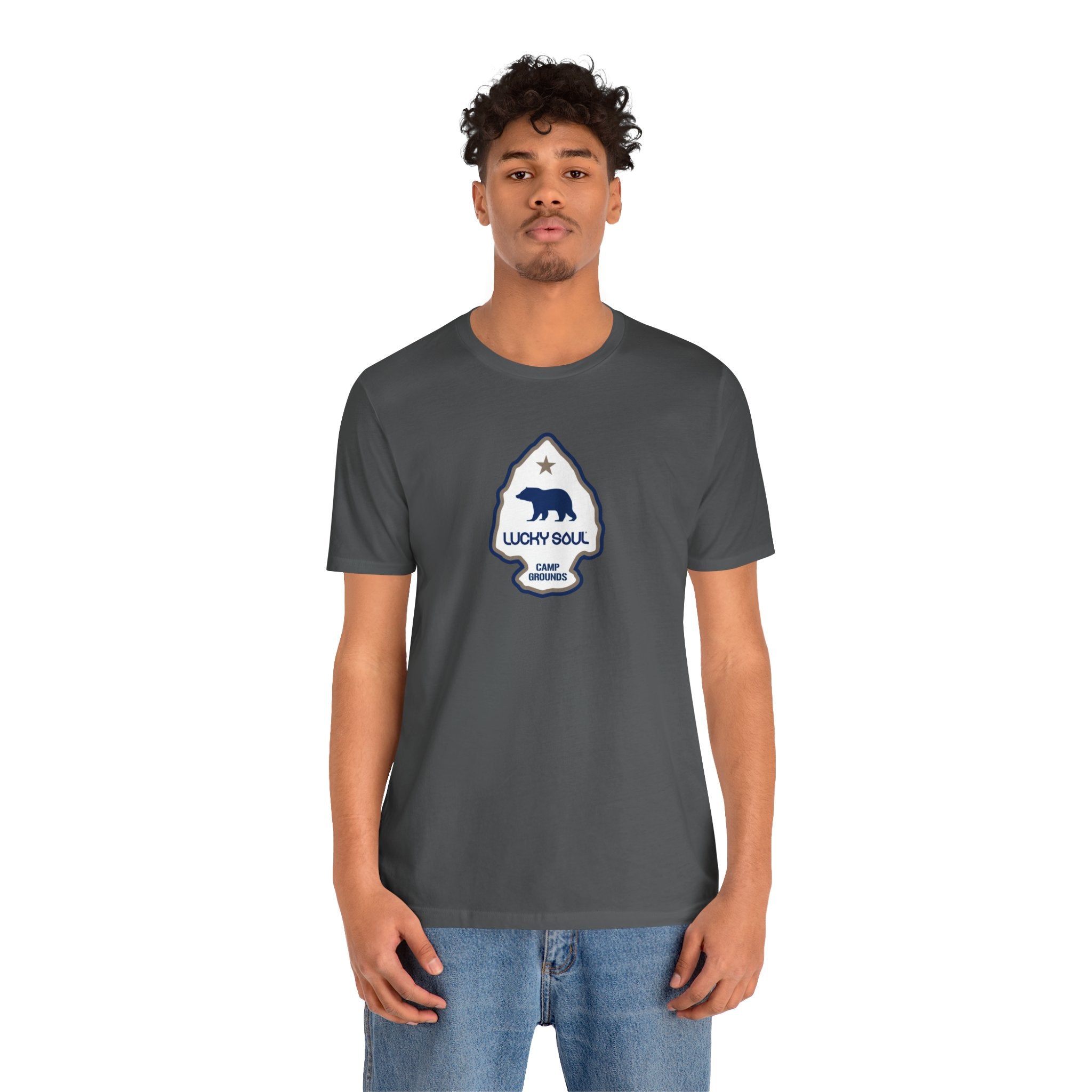 Camp Grounds, Vibrant Unisex Tee, Graphic T-Shirt, Gift for the Campers, Everyday Wear, Outdoor Enthusiast Shirt
