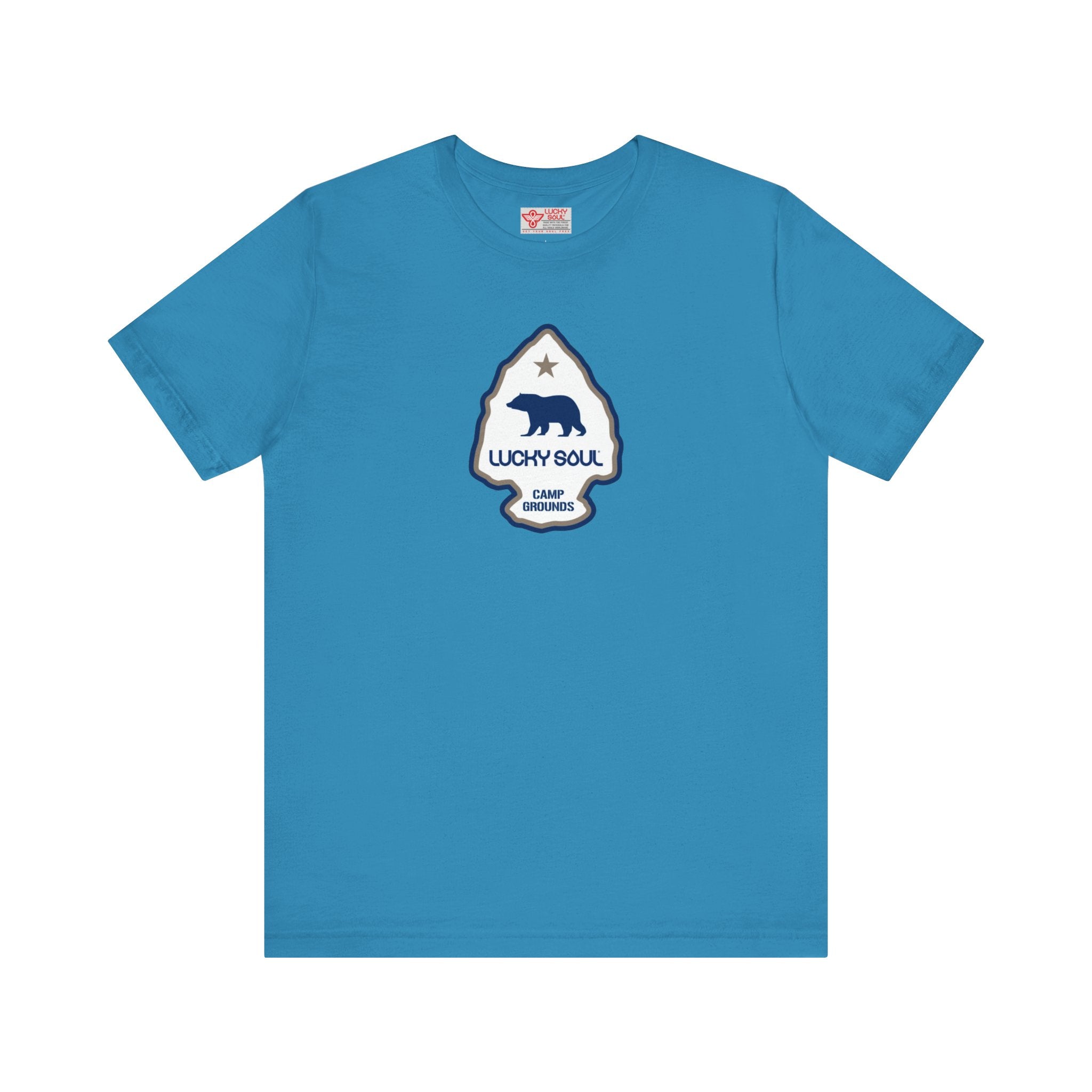 Camp Grounds, Vibrant Unisex Tee, Graphic T-Shirt, Gift for the Campers, Everyday Wear, Outdoor Enthusiast Shirt