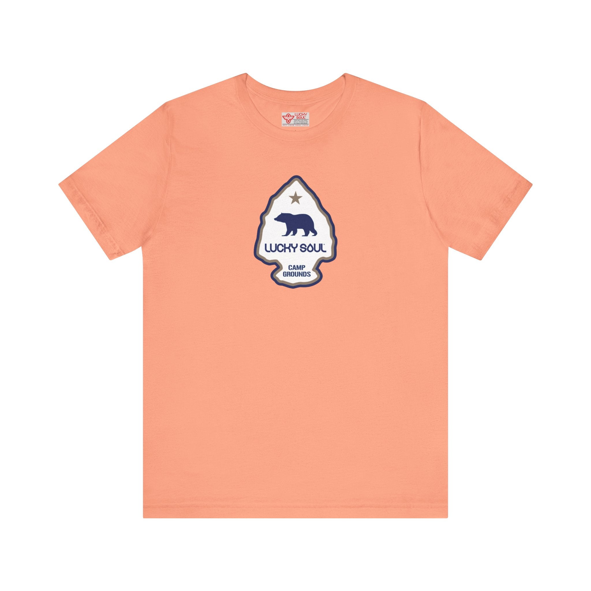 Camp Grounds, Vibrant Unisex Tee, Graphic T-Shirt, Gift for the Campers, Everyday Wear, Outdoor Enthusiast Shirt