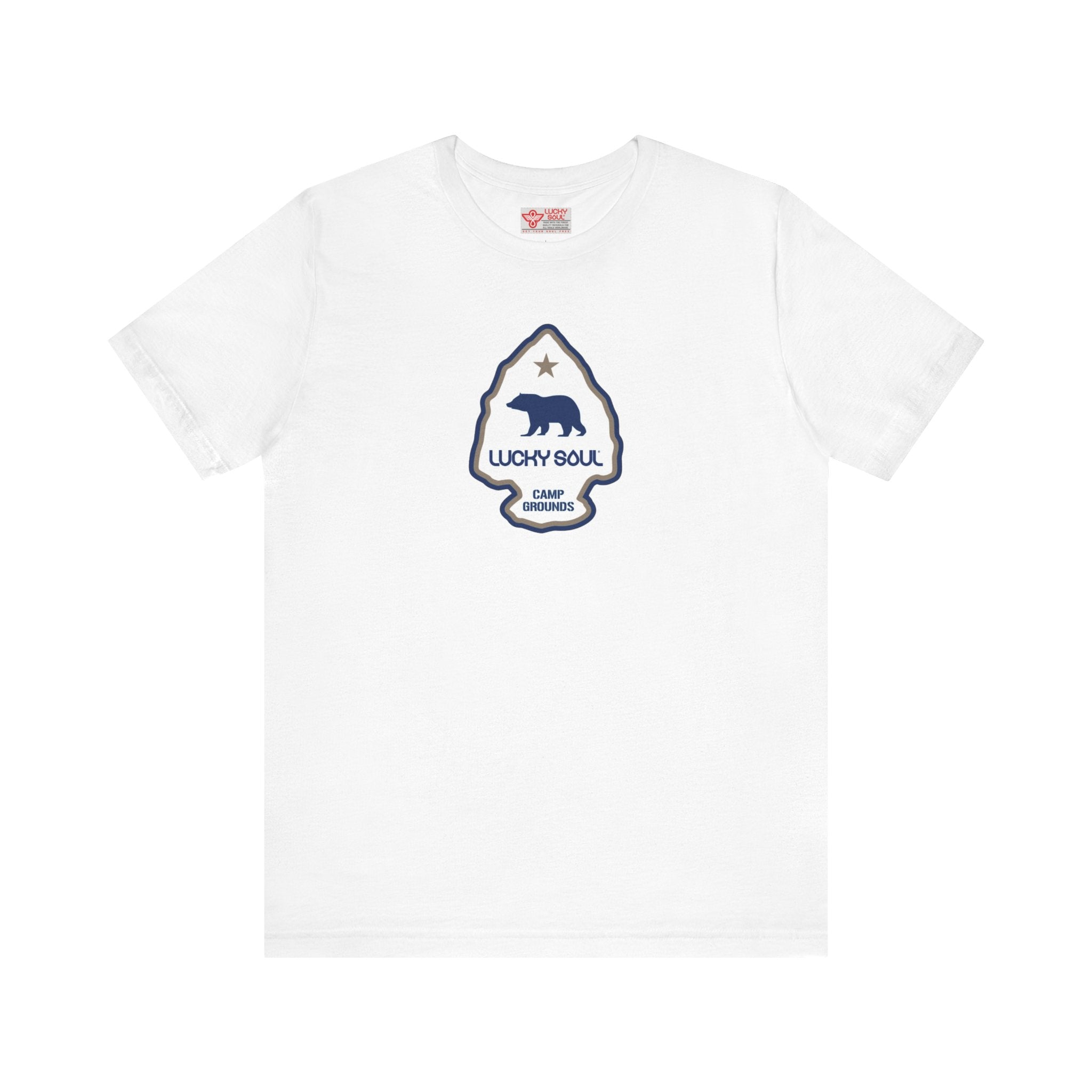Camp Grounds, Vibrant Unisex Tee, Graphic T-Shirt, Gift for the Campers, Everyday Wear, Outdoor Enthusiast Shirt