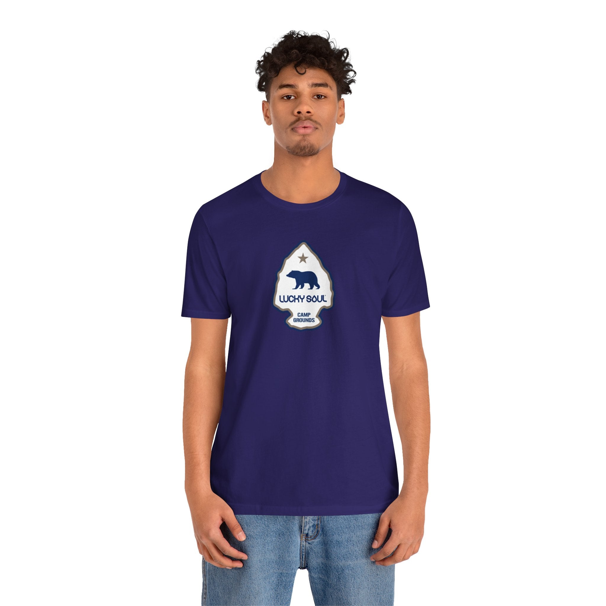 Camp Grounds, Vibrant Unisex Tee, Graphic T-Shirt, Gift for the Campers, Everyday Wear, Outdoor Enthusiast Shirt