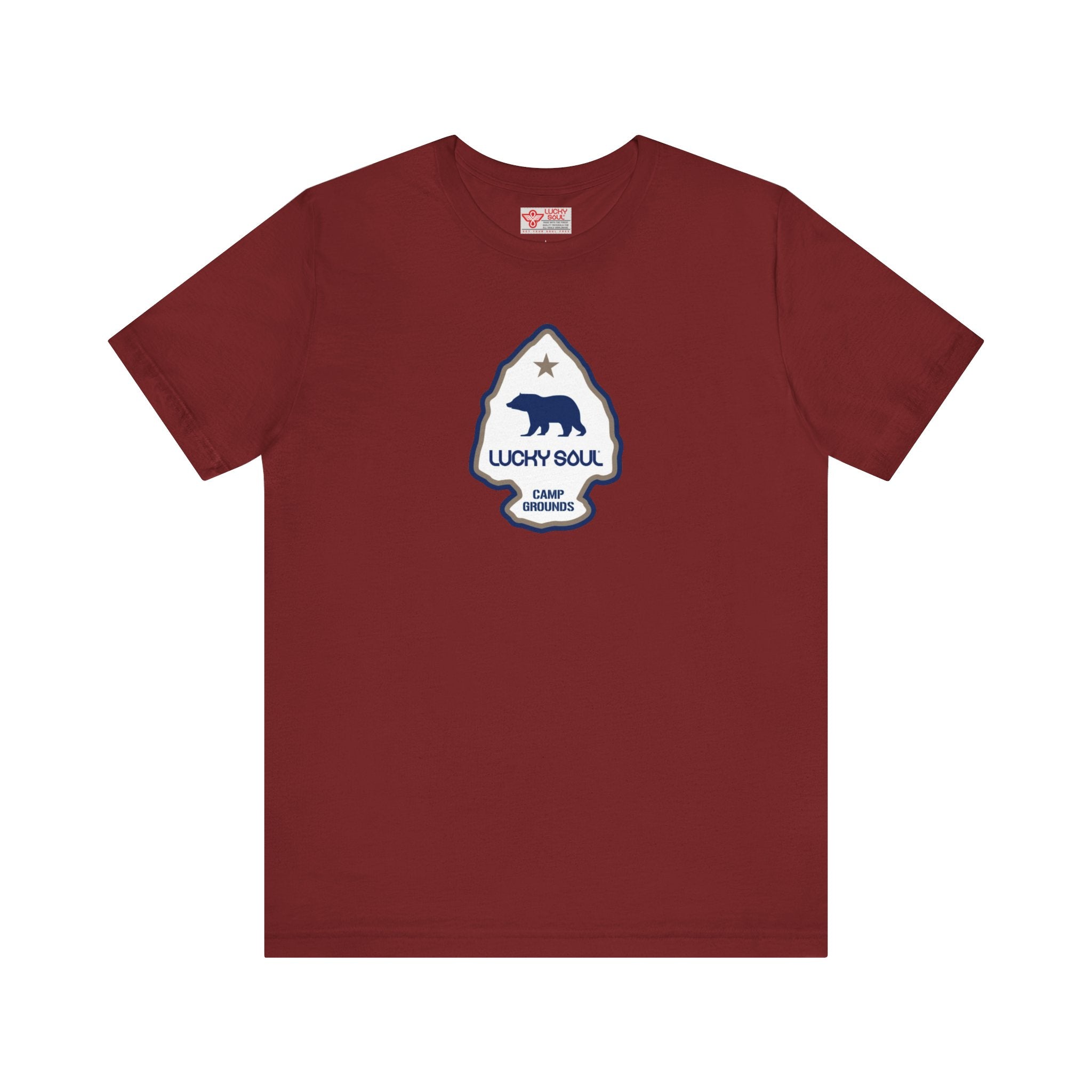Camp Grounds, Vibrant Unisex Tee, Graphic T-Shirt, Gift for the Campers, Everyday Wear, Outdoor Enthusiast Shirt