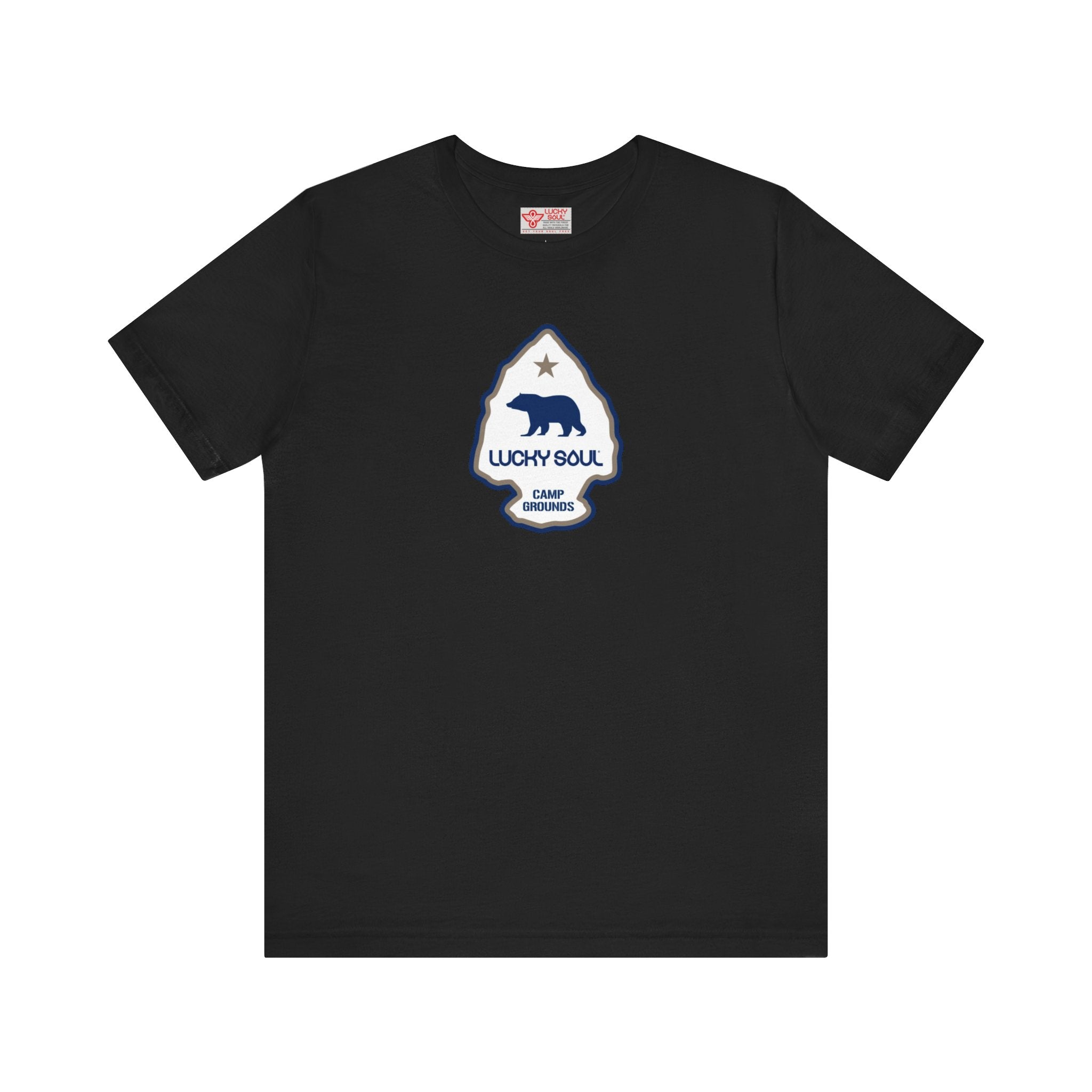 Camp Grounds, Vibrant Unisex Tee, Graphic T-Shirt, Gift for the Campers, Everyday Wear, Outdoor Enthusiast Shirt