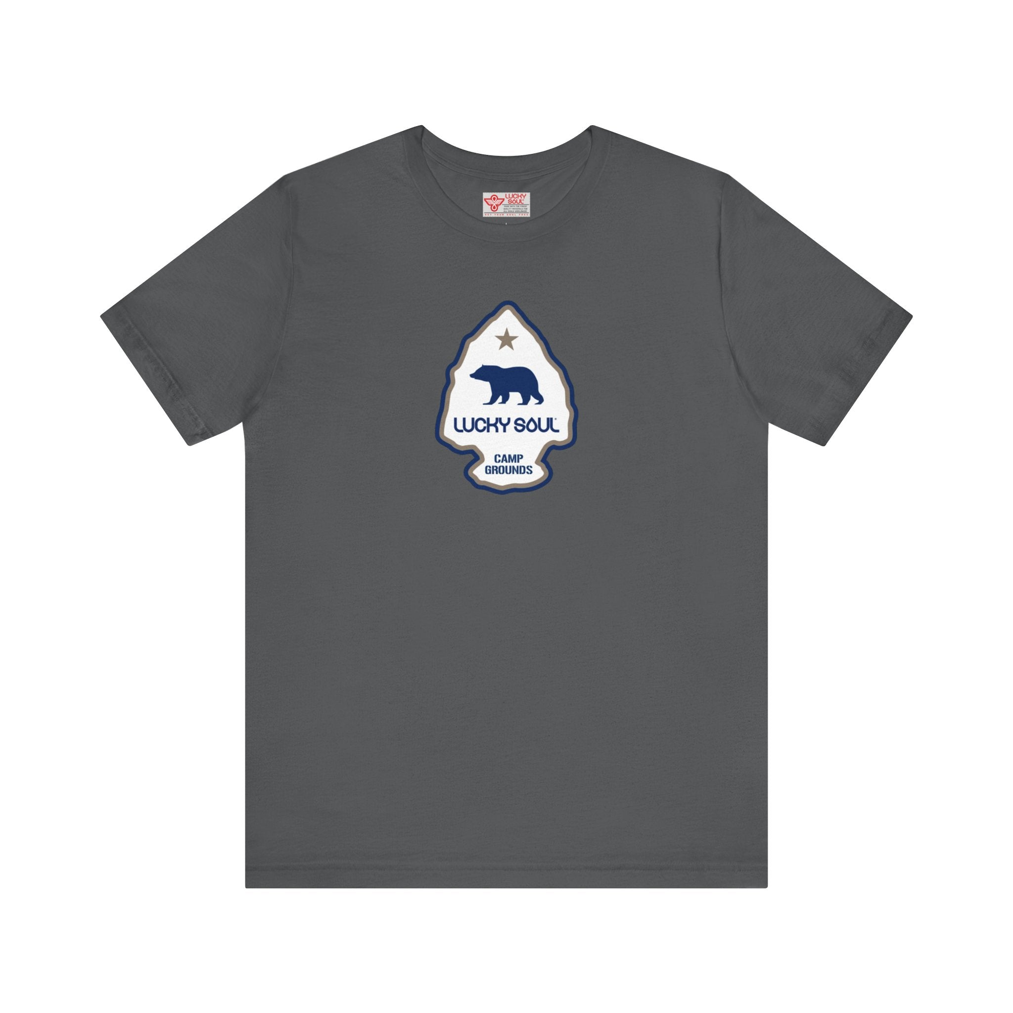 Camp Grounds, Vibrant Unisex Tee, Graphic T-Shirt, Gift for the Campers, Everyday Wear, Outdoor Enthusiast Shirt