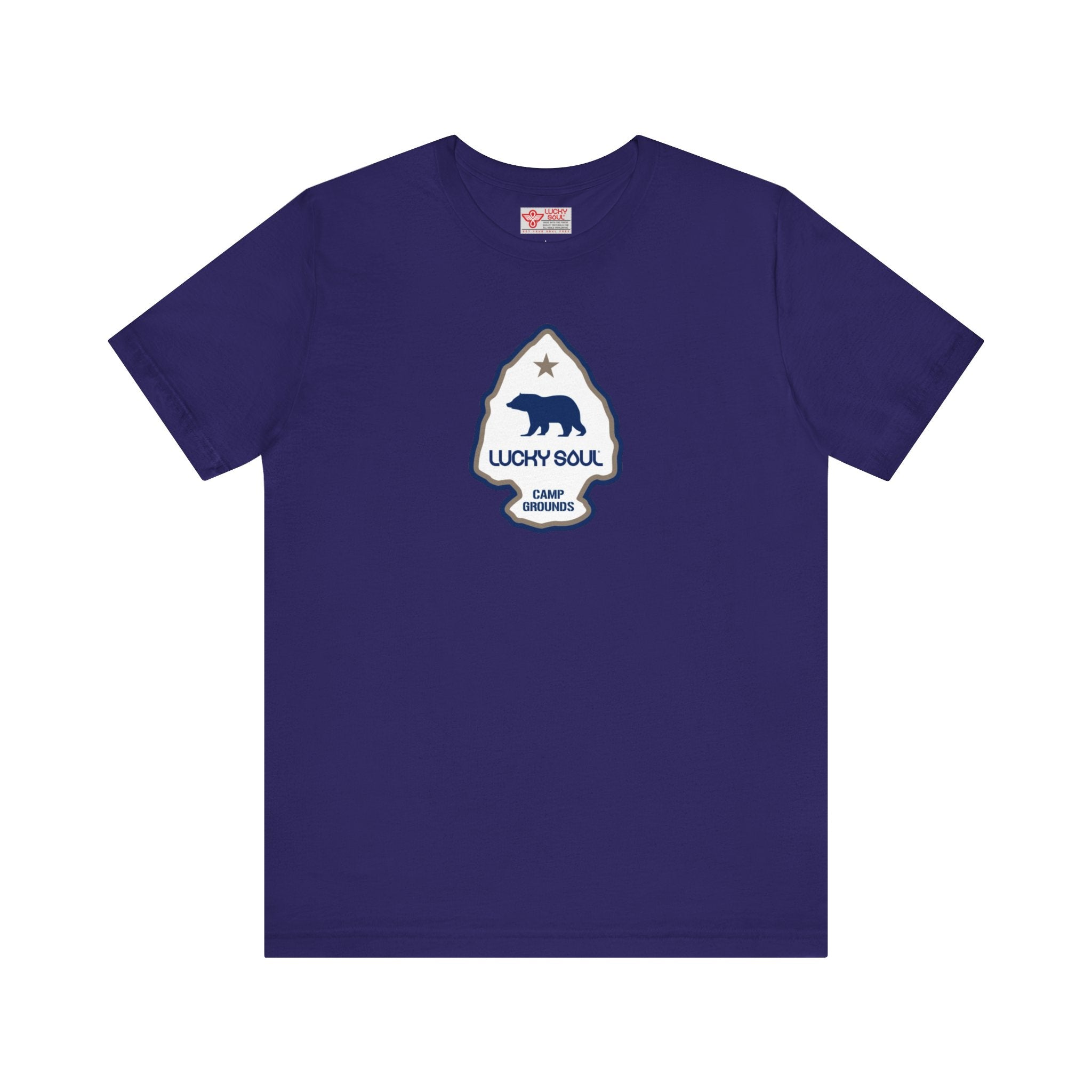 Camp Grounds, Vibrant Unisex Tee, Graphic T-Shirt, Gift for the Campers, Everyday Wear, Outdoor Enthusiast Shirt