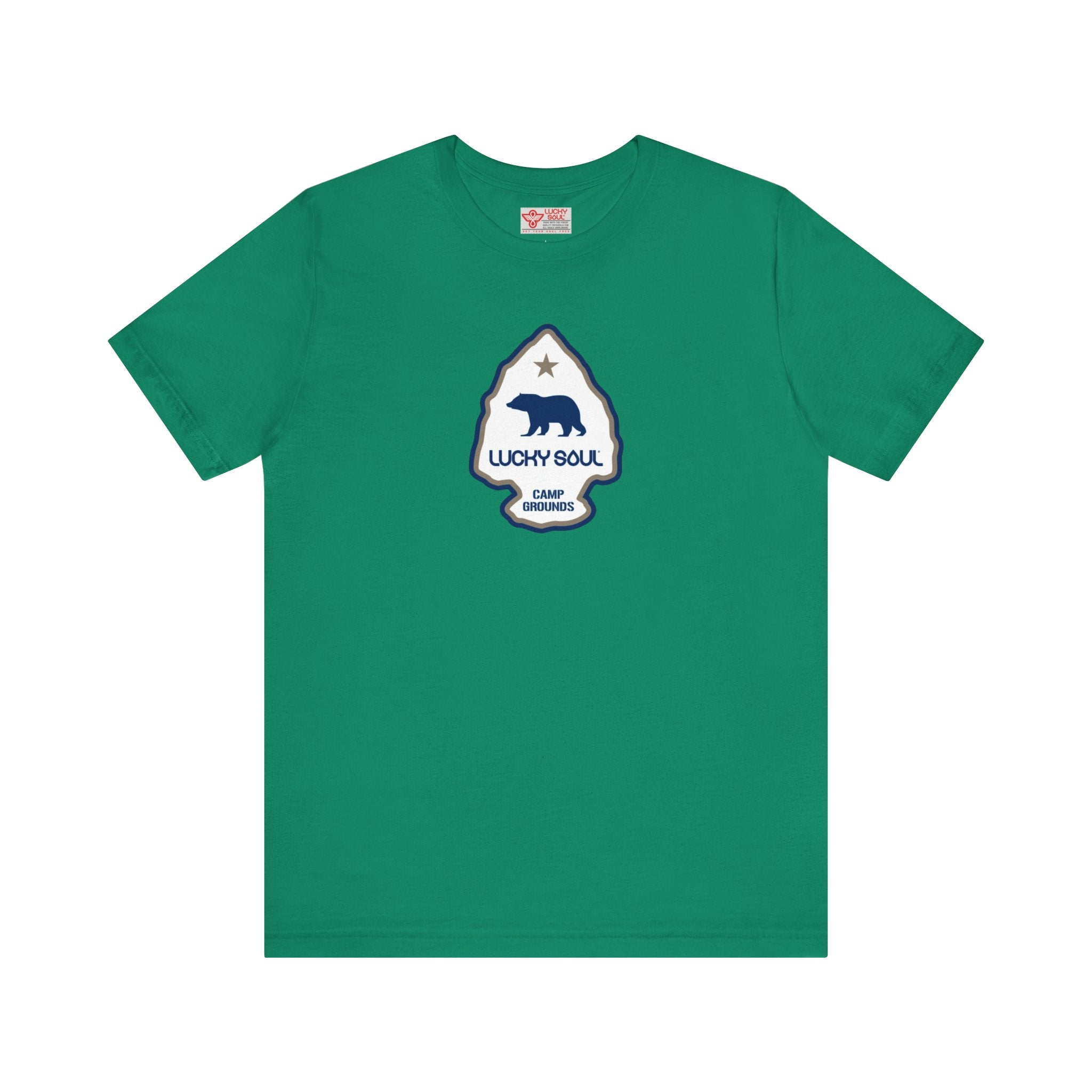 Camp Grounds, Vibrant Unisex Tee, Graphic T-Shirt, Gift for the Campers, Everyday Wear, Outdoor Enthusiast Shirt