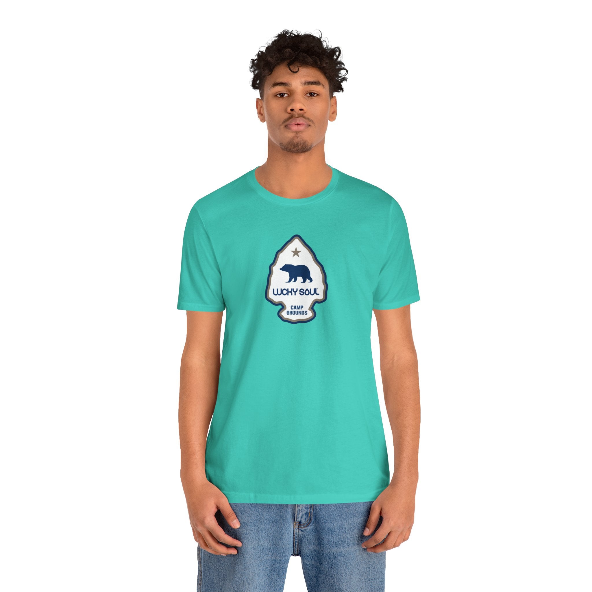 Camp Grounds, Vibrant Unisex Tee, Graphic T-Shirt, Gift for the Campers, Everyday Wear, Outdoor Enthusiast Shirt