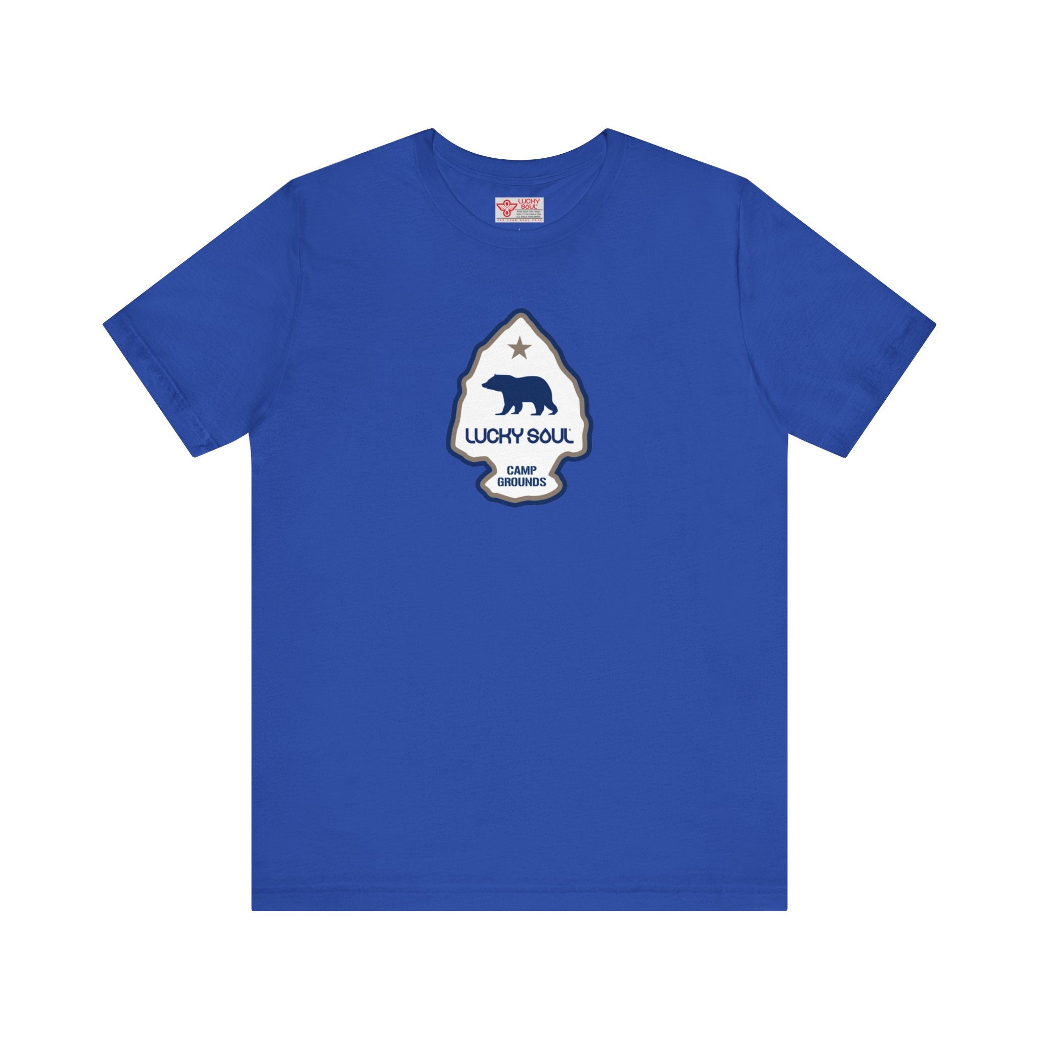 Camp Grounds, Vibrant Unisex Tee, Graphic T-Shirt, Gift for the Campers, Everyday Wear, Outdoor Enthusiast Shirt