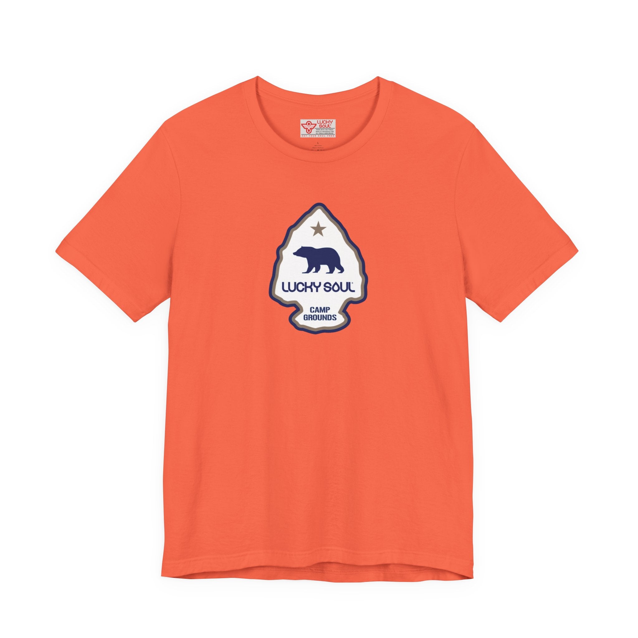 Camp Grounds, Vibrant Unisex Tee, Graphic T-Shirt, Gift for the Campers, Everyday Wear, Outdoor Enthusiast Shirt