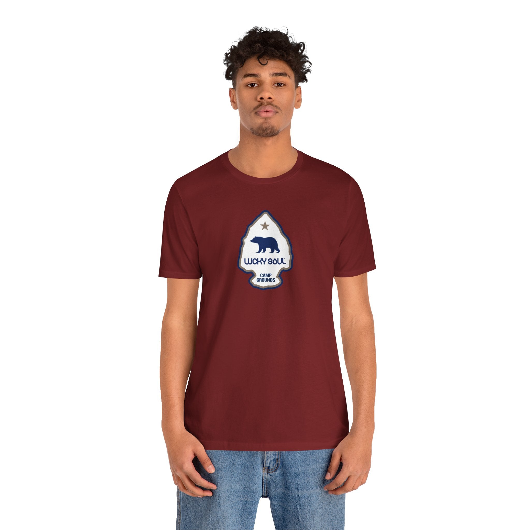 Camp Grounds, Vibrant Unisex Tee, Graphic T-Shirt, Gift for the Campers, Everyday Wear, Outdoor Enthusiast Shirt