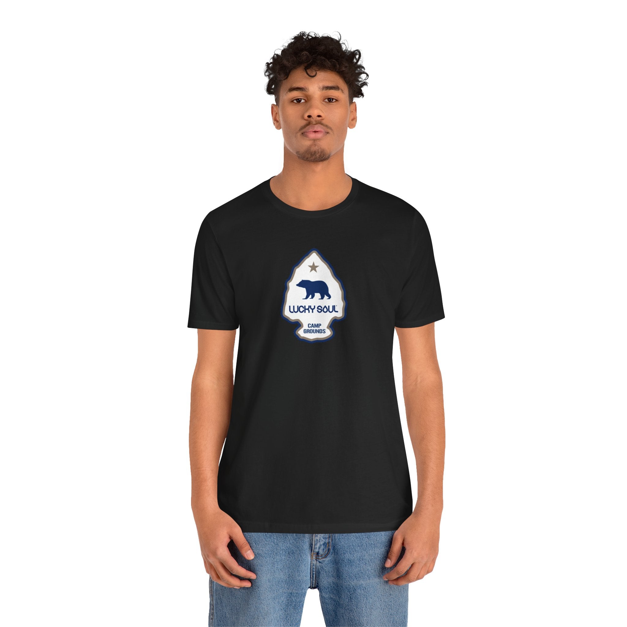 Camp Grounds, Vibrant Unisex Tee, Graphic T-Shirt, Gift for the Campers, Everyday Wear, Outdoor Enthusiast Shirt