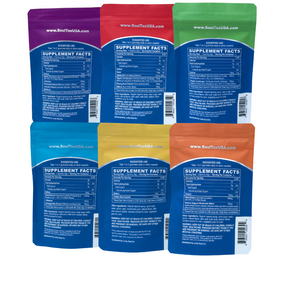 Soultox Mushroom Gummies Variety 6 Pack Bundle - Lucky Soul