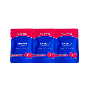 Soultox ENERGY Ginseng Cordyceps Mushroom Gummies - Lucky Soul