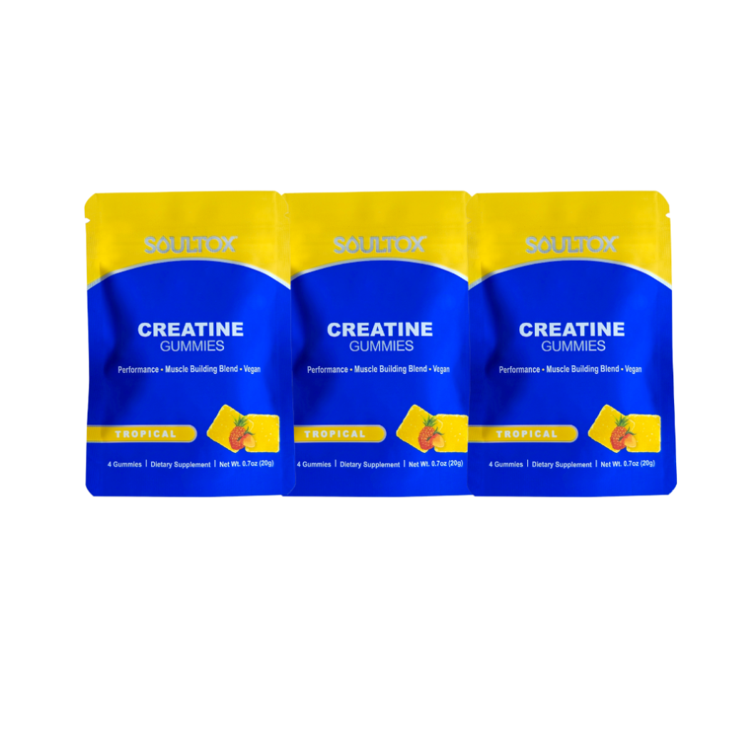 Soultox CREATINE Muscle Building Gummies - Lucky Soul