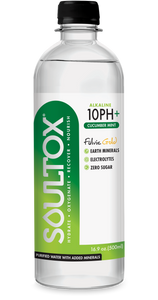 SOULTOX Alkaline 10PH Fulvic Gold Recovery Water - Lucky Soul