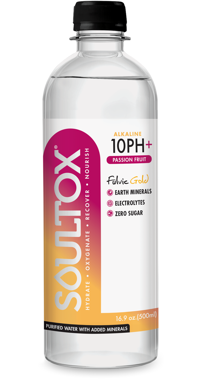 SOULTOX Alkaline 10PH Fulvic Gold Recovery Water - Lucky Soul