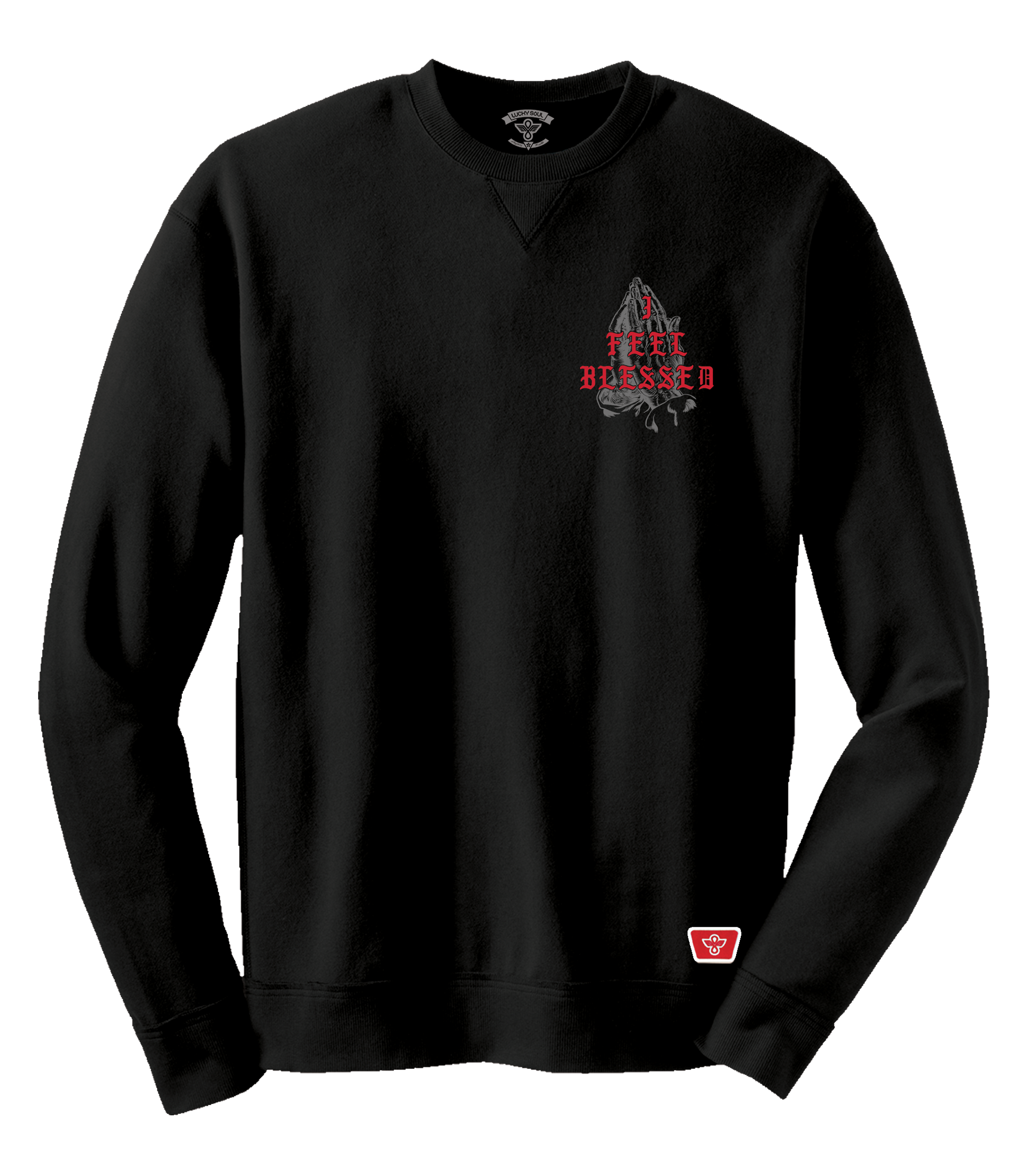 Prayers Up, Blessing Down (Long Sleeve) - Lucky Soul
