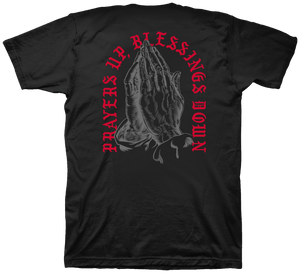 Prayers Up, Blessings Down (Tshirt) - Lucky Soul