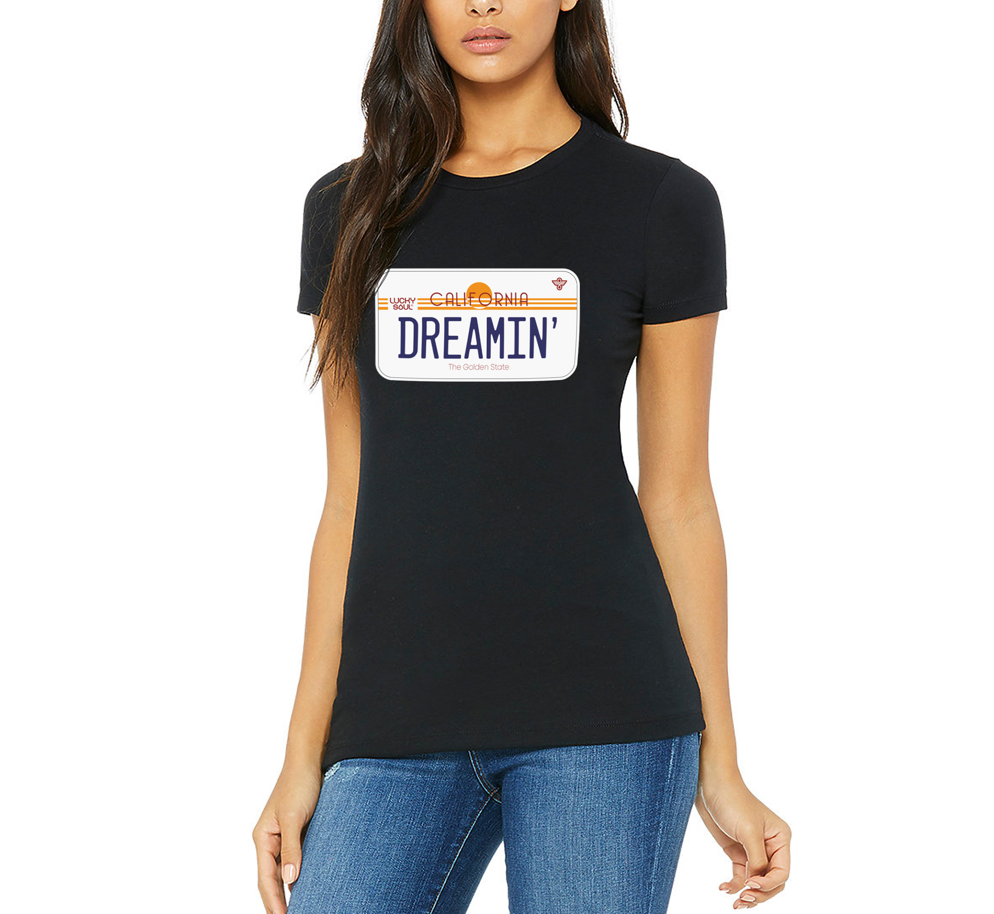 California Dreamin' Womens Tee - Lucky Soul