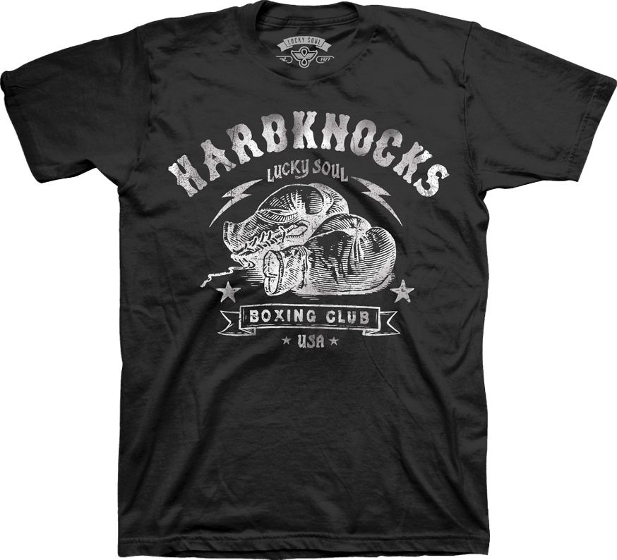 Hard Knocks ( Our Favorite Gym Tee) - Lucky Soul